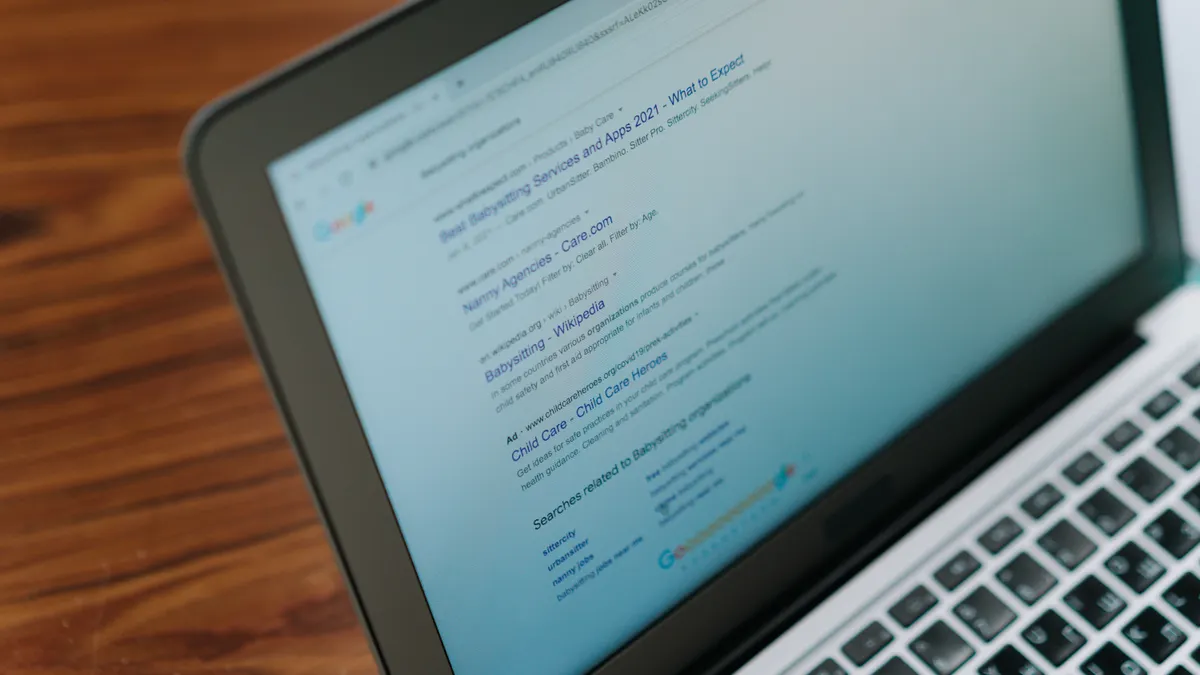 Bing ranking factors & algorithms — The Complete Guide — Google Browser on Laptop